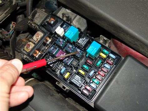 On most Toyotas you have to take the bolts out of the fuse holder assembly, rotate it for access, and then unscrew the leads from the prongs from underneath. . Toyota alternator fuse replacement